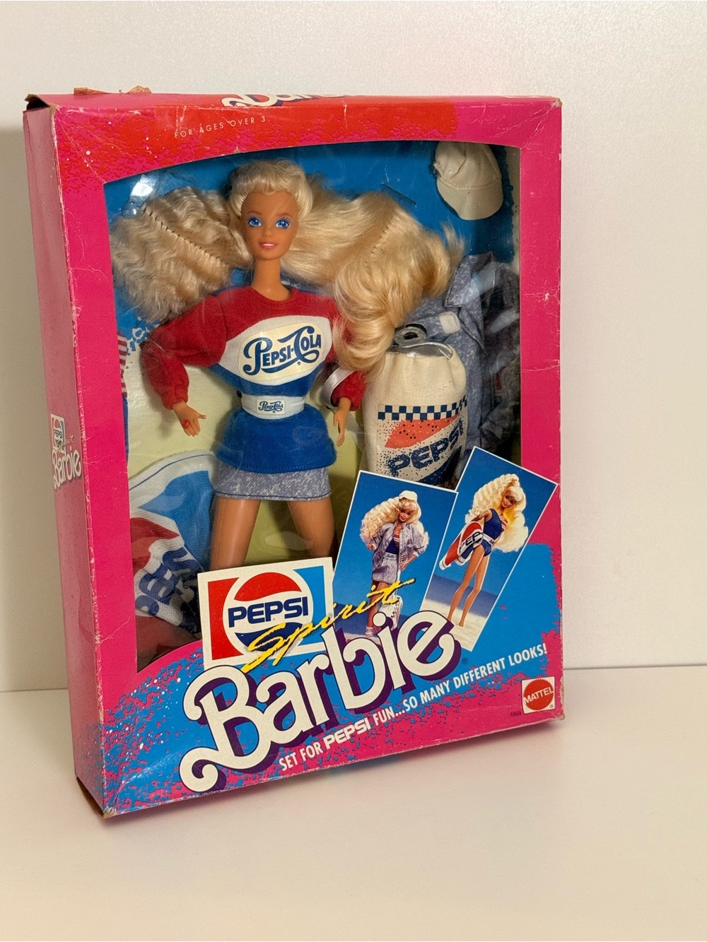 Barbie Pepsi Spirit Doll - rare vintage in box 1990s